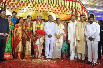 Celebs At Producer Ram Mohan Rao Daughter Wedding